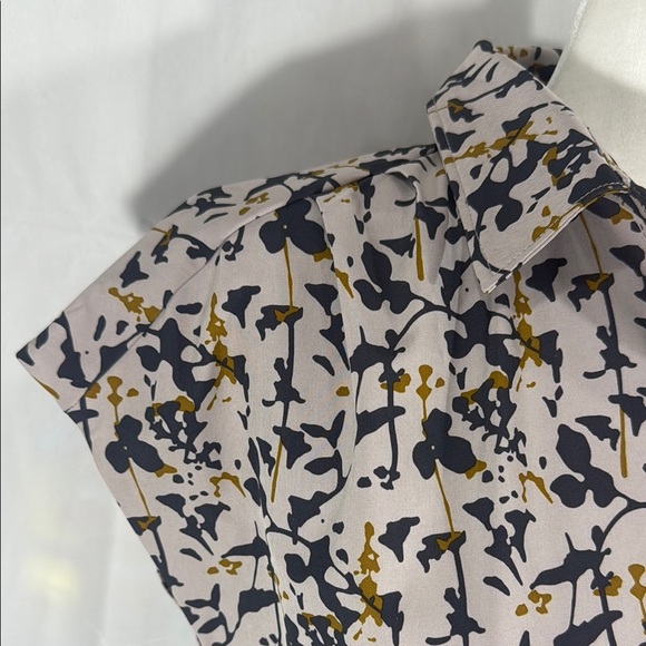 REI COOPERATIVE PATTERN SHEATH DRESS BUTTON TIE XS - Picture 7 of 10